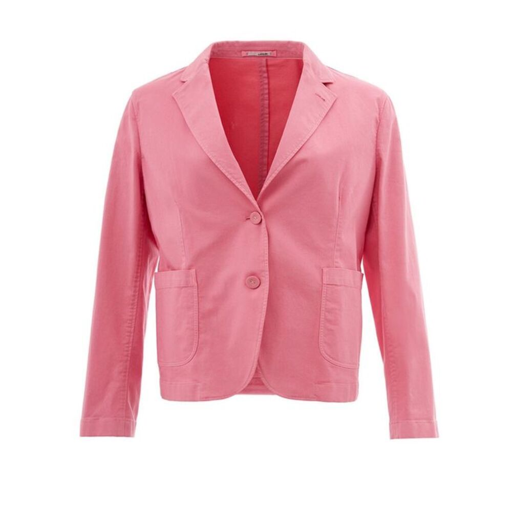 Lardini Elegant Pink Cotton Jacket for Women's Her